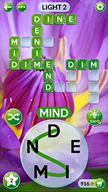 Wordscapes in Blüte
